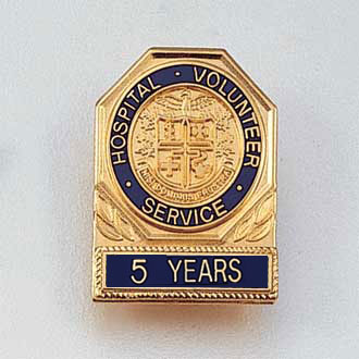 Stock Volunteer Lapel Pin – AHA Style #116-Y