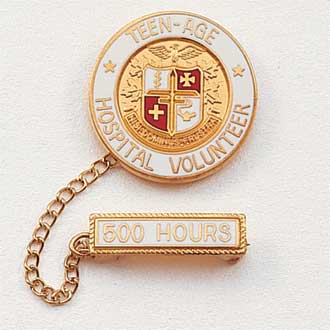 Stock Junior Volunteer Lapel Pin – AHA Logo Design #209