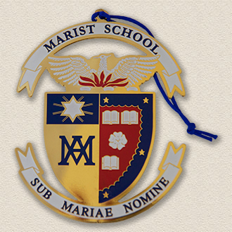 Custom School Ornament – School Seal Design #8031