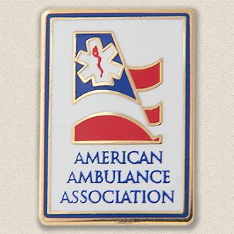 Custom Association Lapel Pin – Ambulance Design #9020