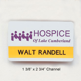 Custom Name Badge with Slot #C-1