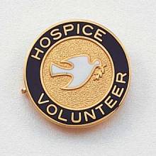 Stock Hospice Lapel Pin – Dove Design #162