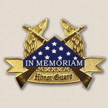 In Memorium Honor Guard Lapel Pin #2005