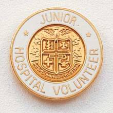 Stock Junior Volunteer Lapel Pin – AHA Logo Design #208