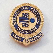 Custom Volunteer Lapel Pin – Hospital Logo Design #566