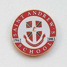 Custom School Lapel Pin – Shield Design #719