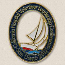 California Hospital Volunteer Leadership Conference Lapel Pin #8015