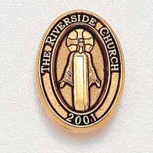 Custom Pastoral/Spiritual Care Lapel Pin – Church Design #848