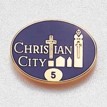 Custom Assisted Living Lapel Pin – Building Design #853