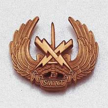 Custom Police Lapel Pin – S.W.A.T. Design #947