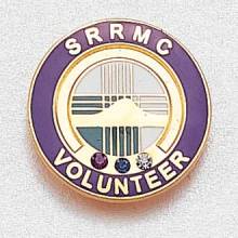 Custom Volunteer Lapel Pin – Hospital Logo Design #960