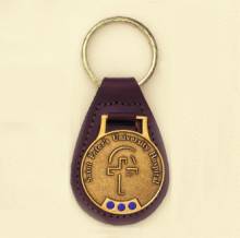 Custom Keychain – Leather Design #Gift-D