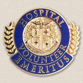 Stock Volunteer Lapel Pin – Emeritus Design #5029