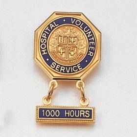 Stock Volunteer Lapel Pin – AHA Logo Design #101