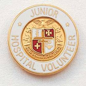 Junior Hospital Volunteer Lapel Pin #210