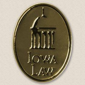 University of Iowa College of Law Lapel Pin #7016