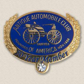 Custom Association Lapel Pin – Antique Car Design #9018