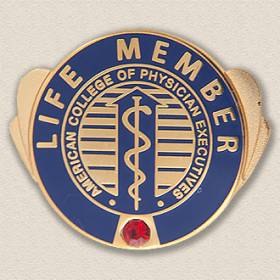 Custom Association Pin – Caduceus Design #9027